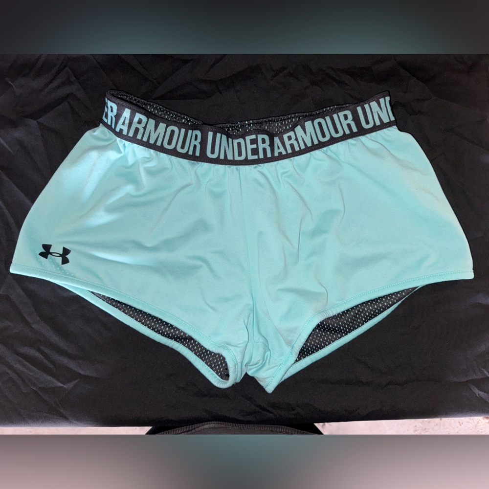 Under Armour Reversible Light Blue/Grey Performance Shorts